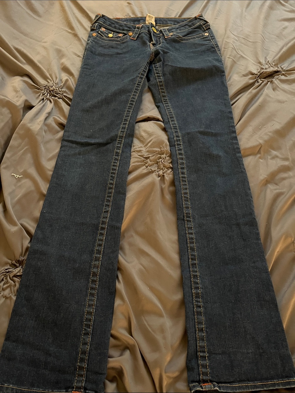 True Religion Women’s Dark Blue Bootcut Jeans